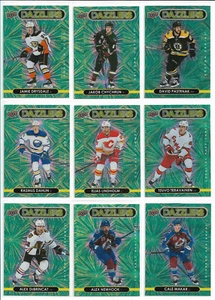 2021-22 Upper Deck Series 1 Green Dazzlers lot x27 - Kaprizov Makar Ovechkin + - Picture 1 of 3