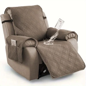 Recliner Chair Cover Pocket Slipcover Reversible Sofa Protector Waterproof 23 in - Picture 1 of 5