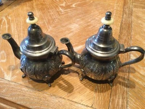 2 Individual Silver Tea Servers - Picture 1 of 5