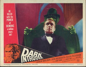 DARK INTRUDER original 1965 lobby card PETER MARK RICHMAN 11x14 movie poster