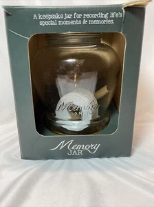 Memory Keepsake Jar Record Life’s Moments Wedding Celebration Gift - Picture 1 of 5