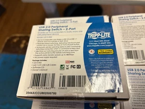 Tripp Lite USB Hi-Speed Sharing Switch for Printer/ Scanner 2-Port U215-002 - Picture 1 of 9