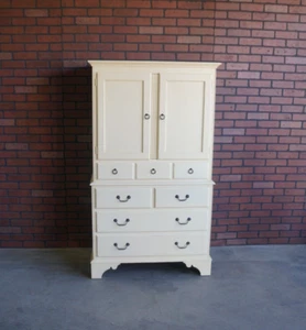 Chest of Drawers ~ Tall Dresser ~ Country Crossings Door Chest by Ethan Allen - Picture 1 of 11