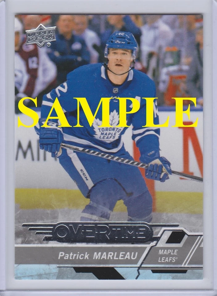 2018-19 UPPER DECK OVERTIME BASE & INSERTS - Choose - Image 1 of 1