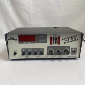 Transmisor estéreo FM profesional Ramsey Electronics FM100B *Leer descripción* - Imagen 1 de 11