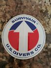 Survivair US Divers Sticker Vintage