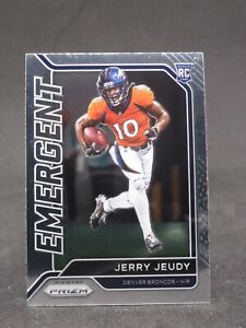 Jerry Jeudy 2020 Panini Prizm Emergent RC Rookie #8 Broncos
