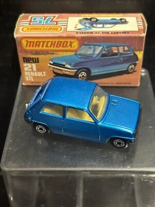 Matchbox Superfast No 21 Renault 5TL MINT Condition With EX Box - Picture 1 of 11