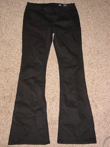 Womens Miss Me Mid Rise Flare Black Jeans! Size 27x32 - Picture 1 of 12