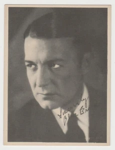Tarjeta coleccionable grande Clive Brook 1920s Kashin Motion Picture Stars W618 - Imagen 1 de 2