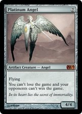 *FOIL* Platinum Angel 1x MtG m10 2010 Core ENGLISH SP/NM