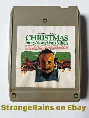 Mitch Miller Christmas Sing Along With Mitch 8 Track Tape - REFURBISHED & TESTED Foto 1 de 4
