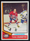 1974-75 Topps #140 Yvan Cournoyer Canadiens (HOF) VG-EX (corner creases)