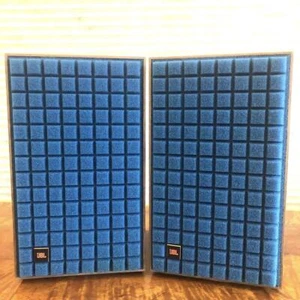 JBL L52 Classic Blue Speakers Pair Vintage Hi-Fi Audio Bookshelf Loudspeakers - Picture 1 of 12