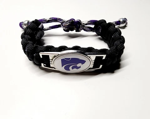 Kansas State Wildcats Adjustable Charm Bracelet Fan Apparel & Souvenir NCAA Cover