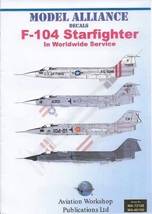 ML48108 Model Alliance 1:48 Lockheed F-104 Starfighter In Worldwide Service - Picture 1 of 3