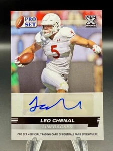 Bozza Pro Set 2022 - Leo Chenal Auto (RC) #PSA-LC1 - Foto 1 di 2