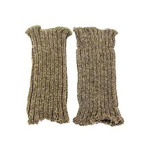 Swedish army surplus wool grey cold weather wristlest wrist covers