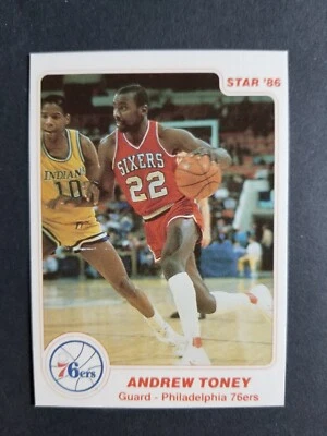 1985-86 Star ANDREW TONEY card # 8 - Image 1 of 2