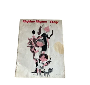 Vintage Rhythms Rhymes & Songs by Margaret Hurley Marquis Music Book - Picture 1 of 2