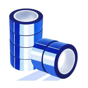 6 Rolls 20mm x16m(52ft) Blue Heat Resistant Tape,Heat Transfer Tape for H - Picture 1 of 7