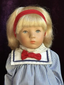 Vintage Collectible 15” Kathe Kruse 35 H Cloth Girl Doll New In Box - Picture 1 of 15