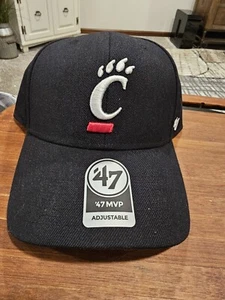 New Cincinnati Bearcats Hat Cap Strap Back 47 Brand (H3) - Picture 1 of 6
