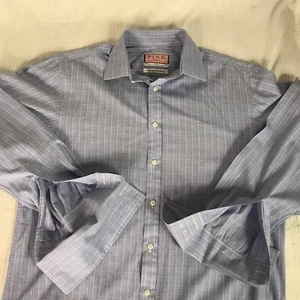 Mens Thomas Pink French Cuff Blue w/Yellow Size 15.5 / 34 - Picture 1 of 10