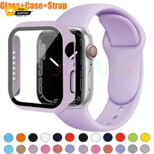 Glas + Gehäuse + Armband für Uhrenarmband 42 mm 44 mm 41 mm 40 mm 38 mm 45 mm 49 mm Displayschutz - Bild 1 von 50