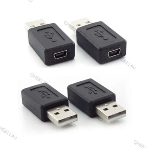 Mini USB B 5 Pins Female Jack to USB 2.0 A Male Connector Adapter Transfer 18H - Picture 1 of 8