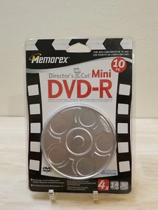Memorex Directors Cut DVD+R 4x 1,4GB 30min Video 10er Pack in der Dose Brandneu - Bild 1 von 3