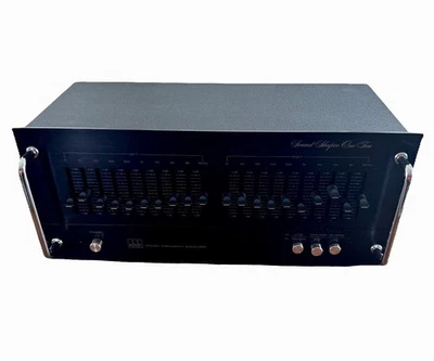 Vintage ADC Stereo Frequency Equalizer Sound Shaper One Ten - Model SS-110 - Image 1 of 4