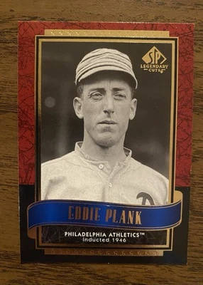 2003 SP Legendary Cuts - Eddie Plank #37 - Image 1 of 2