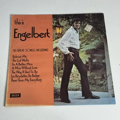 Engelbert Humperdinck This Is Engelbert Vinyl LP Decca Records TVSS.9 - Image 1 of 4