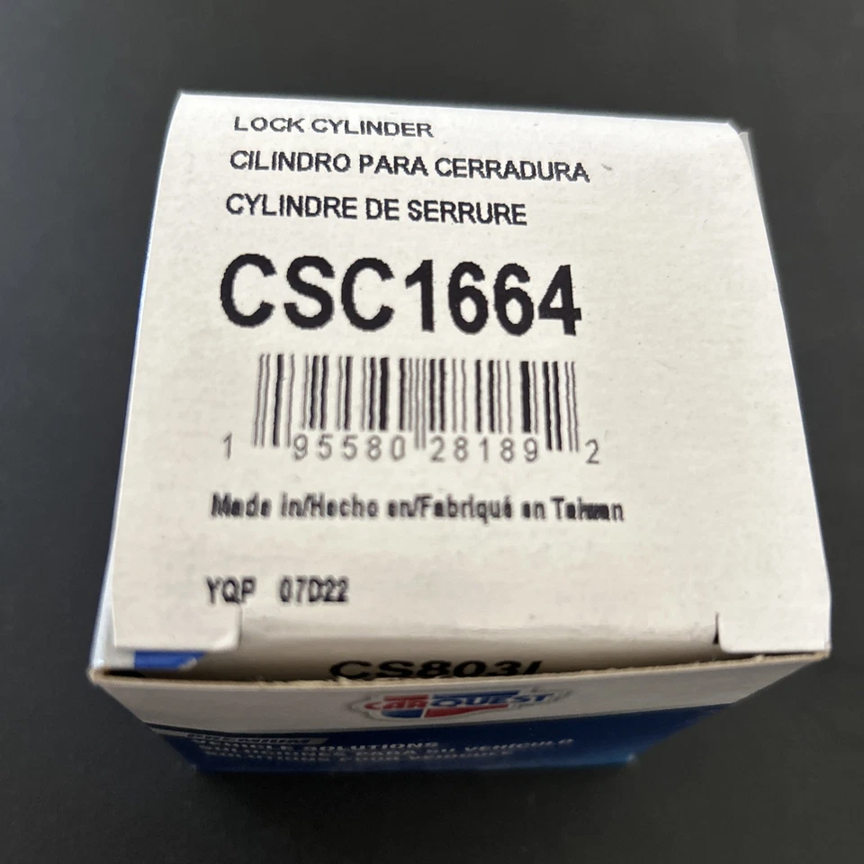 Цилиндр замка зажигания Chevrolet Venture Carquest CSC1664 - Изображение 1 из 1