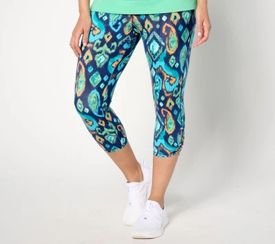 Pantalones para mujer Denim & Co. talla M Denim& Active regular multicolor A647731 Foto 1 de 4