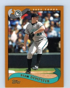 2002 Topps #399 Ryan Dempster Florida Marlins Baseball Card - Picture 1 of 2