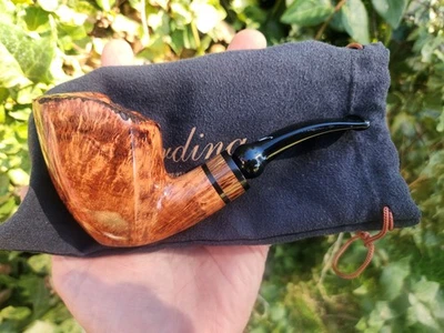 Nueva pipa de tabaco Nørding extra suave a mano alzada (1) (9 mm) Foto 1 de 4