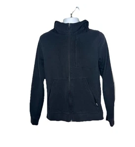 LULULEMON Herren Zip Front City Sweat Shirt Full Zip Hoodie Schwarz Gr. M - Bild 1 von 10
