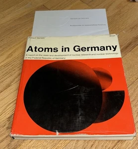 1964 ATOMS IN GERMANY - Nuclear Research / Technology FEDERAL MINISTER SCIENCE - Picture 1 of 15