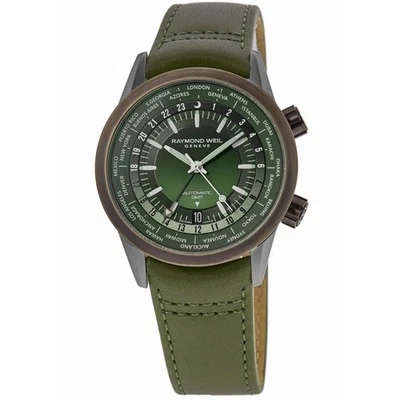 Nuevo Reloj Hombre Raymond Weil Freelancer Automático GMT 2765-SBC-52001 Foto 1 de 4