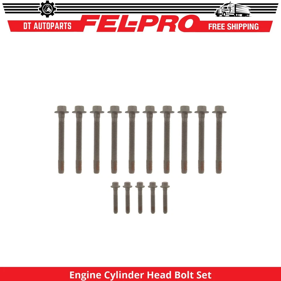 Juego de pernos de culata de motor Fel-Pro para GMC Sierra 1500 HD Classic 2007 6,0 L Foto 1 de 1