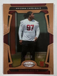 2025 Panini Certified Walter Nolen Bronze Mirror FOTL /17 RC Cardinals - Picture 1 of 3