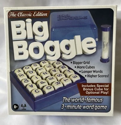 BIG BOGGLE Classis Edition Word Game ~ Family Game Night ~ New Sealed - Image 1 of 2