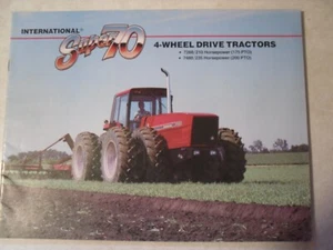 Brochure vendita INTERNATIONAL SUPER 70 4WD TRATTORI (e12) - Foto 1 di 2