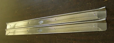 Nuevo de Lote Antiguo Fabricante Original Cadillac 1971 1978 Placas de Escalón de Puerta 1972 1973 1974 1975 1976 1977 Foto 1 de 4