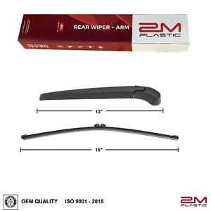 Rear Wiper Arm & Blade For BMW X5 X5M E70 2007-2013 OE 61627161029 61627206357