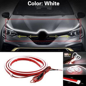 86" Dynamic LED Running Light Front Hood Strip Ambient Lamp For Renault Clio - Picture 1 of 9