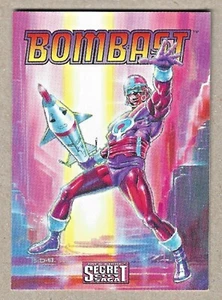Tarjeta promocional Secret Saga #3 Bombast (1993 Topps) - Imagen 1 de 2