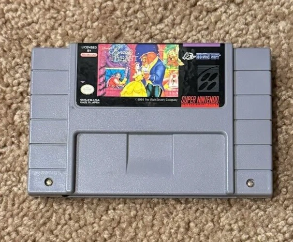 Disney's Beauty and the Beast (Super Nintendo, 1994) - Image 1 of 1